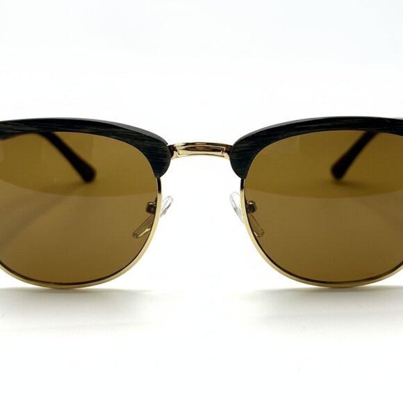 NEW CLUB BOSS Unisex Classic Retro Iconic Designer Style Sunglasses Brown - Picture 2 of 5